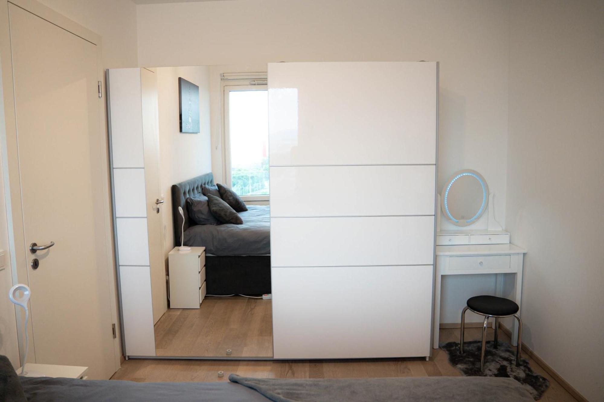 Restify10 - Skyline View - Fitness - Garge - Modern Apartment Viena Exterior foto